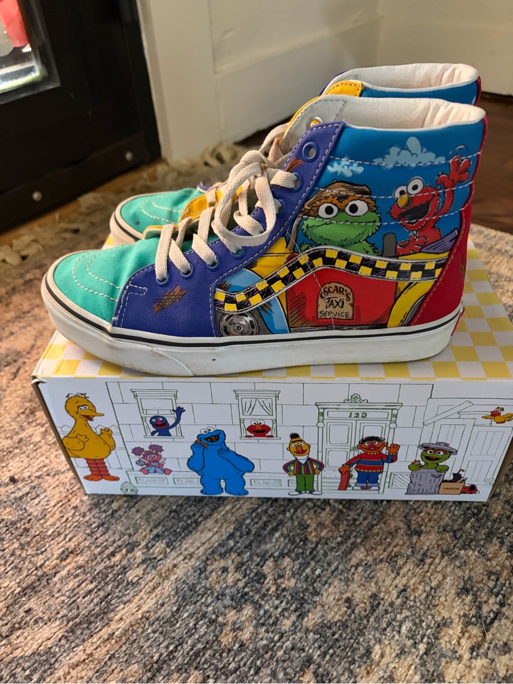 Vans Multicolor Sesame Street High-Top Booties